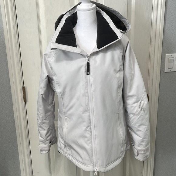 Wildhorn Frontera White Lunar Ski/Snow Jacket Size Medium - Picture 1 of 8
